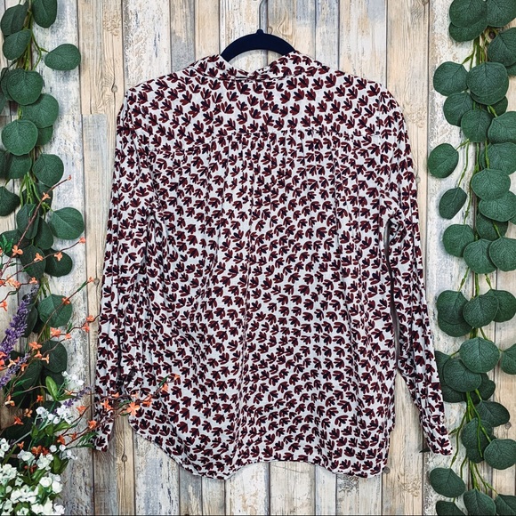 Loft Shadow Floral Softened Shirt - Picture 5 of 5